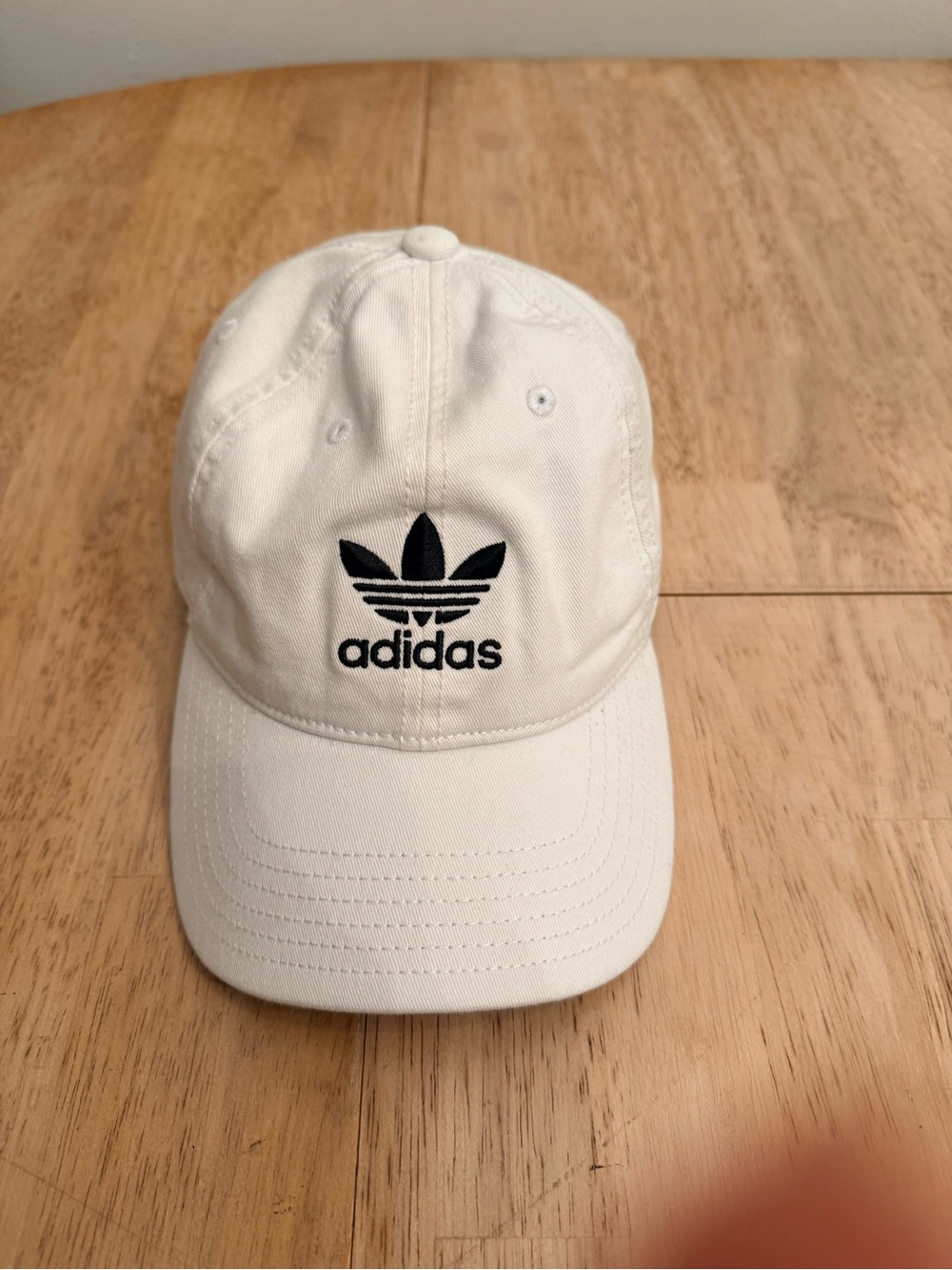 adidas White Baseball Cap OS
